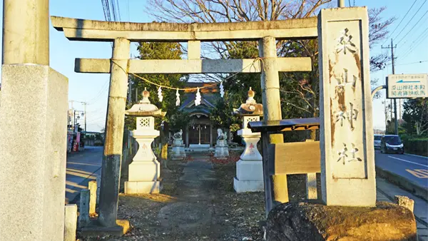 筑西市桑山神社の案内VRツアー