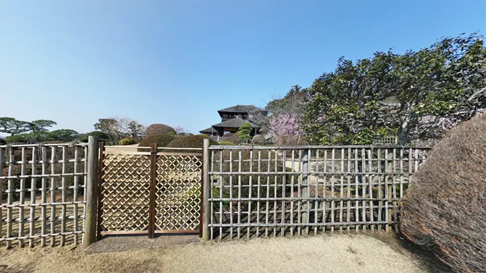 水戸市の偕楽園・好文亭の景観写真