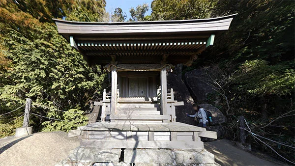 つくば市の稲村神社の景観写真とVRツアーリンク