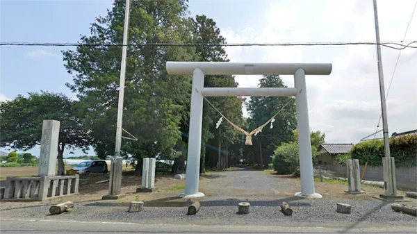 駒形神社の鳥居の景観写真