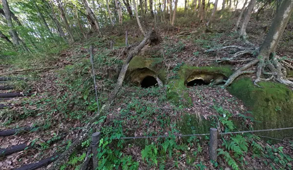 茨城県常陸大宮市おすすめ観光名所の雷神山横穴墓群