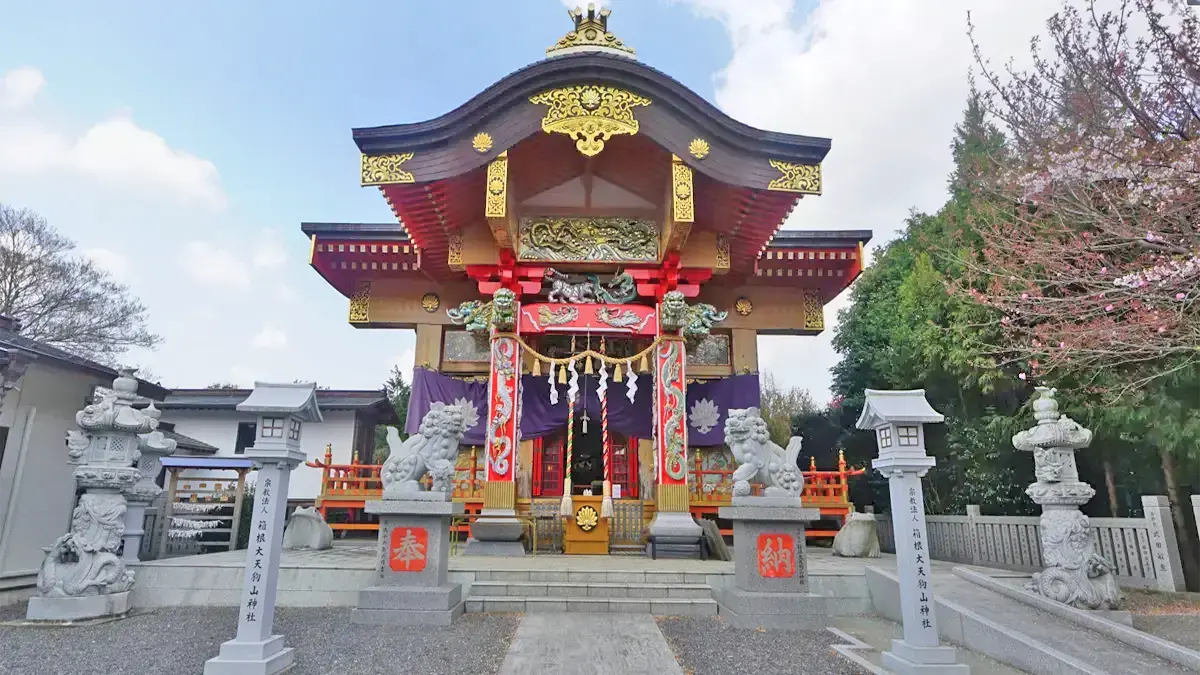 桜川市の加波山神社真壁拝殿景観写真とVRツアーリンク