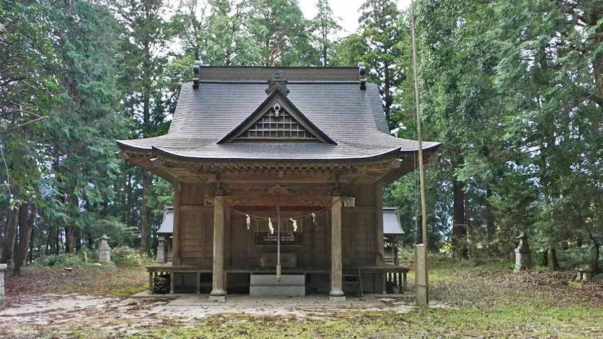 桜川市の鴨大神御子神主玉神社の景観写真とVRツアーリンク